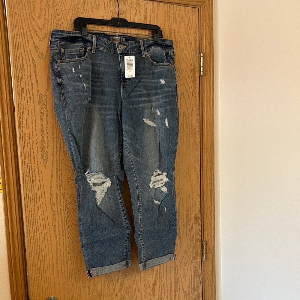 Torrid Boyfriend Straight Denim Jeans